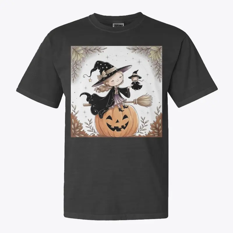 Little Witch's Enchanted Pumpkin Ride