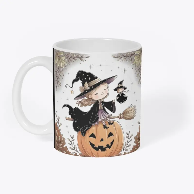 Little Witch's Enchanted Pumpkin Ride